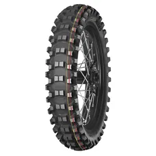 PNEU MOTO 10'' 70/100-10 (2.50-10) MITAS CROSS TERRA FORCE MX SM SOFT TO MEDIUM REAR TT 41M NHS (BANDE ROUGE JAUNE)