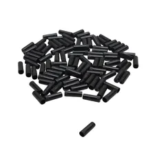 END CAP OF CABLE HOUSING 5 mm PLASTIC BLACK (BOX OF 100)
