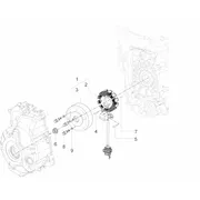 Volant magnetique