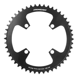 PLATEAU VAE/E-BIKE 4BRA D.104 POUR BOSCH / BROSE / YAMAHA / BAFANG / SHIMANO /SRAM STRONGLIGHT 48DTS MONO NOIR ALU 7075 NARROW WIDE 12/11/10V.