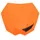 PLAQUE NUMERO/TETE DE FOURCHE 50 A BOITE UNIVERSEL REPLAY RIVALE ORANGE KTM SANS ECLAIRAGE (AVEC FIXATIONS)