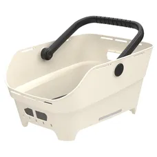 REAR BASKET SYNTHETIQUE RECYCLE CENTO NEO MULTI NX BASIL WHITE CASSE (46X35X25CM) COMPATIBLE MIK, RACKTIME, I-RACK, CARRYMORE, AVS (MOUNTING KIT NOT INCLUDED)