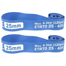FOND DE JANTE VELOX PVC ROUE 20'' CARGO / LONGTAIL EN 25mm (VENDU PAR 2 EN BOITE)