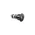 ADAPTER FOR BICYCLE MIRROR ERGOTEC ALUMINIUM BLACK (FOR MODELE M-77, M-88, M-99)