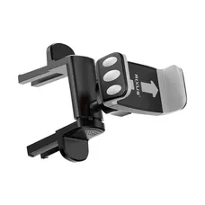 SMARTPHONE MOUNT/TELEPHONE RIXUS UNIVERSAL TO PINCE ROTATION 360- BLACK MOUNTING KIT GRILLE VENTILATION RONDE VOITURE (SOLD INDIVIDUALLY) -RXHW28