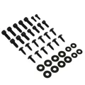 VIS DE CARROSSERIE/CARENAGE/CAPOTAGE REPLAY ACIER POUR MBK 50 OVETTO/YAMAHA 50 NEOS NOIR (KIT)