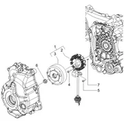 Volant magnetique