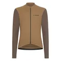 CYCLING JERSEY GIST WINTER ZERO TERRE BROWN SLEEVES LONGUES L -5602