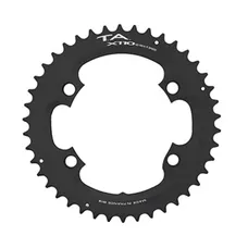 PLATEAU ROUTE 4BRA D.110 POUR SHIMANO ULTEGRA R8000 / 6800 TA X110 54DTS EXTERIEUR COMPATIBLE SHIMANO 105 5800+R7000/DURA ACE 9000+9100 NOIR 11V. (PENSER A COMMANDER LE KIT INTRAVIS CORRESPONDANT)