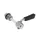 QUICK RELEASE OF SADDLE ERGOTEC STEEL BLACK/CHROME-PLATED M8 X 55 mm (SOLD INDIVIDUALLY)