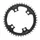 ROAD CHAINRING/GRAVEL DIRECT MOUNT FOR SRAM OEM 42T SINGLE X-SYNC RED/FORCE AXS ALUMINIUM BLACK 12-SPEED