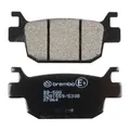 BRAKE PAD SET BREMBO FOR HONDA 125 FORZA 2015> REAR, 350 ADV 2022> REAR, 125 SH I 2009>2012 REAR, 300 SH I 2007>2019 REAR, 350 FORZA 2021>2023 REAR (SCOOTER CARBON CERAMIC) -07064CC