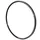 RIM TREKKING BIKE 700X35 MACH1 ER-10 BLACK 36T. DOUBLE WALL FOR V-BRAKE