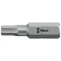 EMBOUT WERA 840/1 HEX PLUS Z 1/4 6 PANS/ALLEN 4 mm L 25 mm -MARQUE ALLEMANDE POUR LES ATELIERS