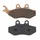BRAKE PAD SET CL BRAKES FOR PEUGEOT 125-250 SATELIS FRONT, 125 ELYSTAR FRONT, ELYSEO FRONT/MALAGUTI 125-250 MADISON FRONT, 250 PASSWORD FRONT, F12 PHANTOM (1 SET OF 2 BRAKE PADS) (3031 MSC)