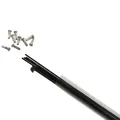 SPOKE STAINLESS STEEL BLACK 2 mm L 270 mm HEAD ANGLED WITH NUT (TUBE OF 10)