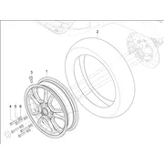 Roue avant