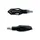 CLIGNOTANT MOTO TAAC FR13 14 LEDS FUME/NOIR AVEC FONCTION FEU DE POSITION ET FEU STOP (M8 / LONG 74mm / H 26mm) (PAIRE) QUALITE PREMIUM -HOMOLOGUE ECE