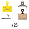PLAQUETTE DE FREIN ROUTE SHIMANO DURA-ACE R9170, ULTEGRA R8070, TIAGRA R4770, RS805, RS505, RS405, RS305, TEKTRO R310 (SWISSSTOP ORGANIC SILENCE - DISC 34RS) (VENDU PAR 25)