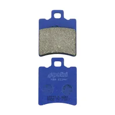 BRAKE PAD SET POLINI FOR MBK 50 BOOSTER FRONT, NITRO FRONT/APRILIA 50 SR FRONT/GILERA 50 RUNNER FRONT/YAMAHA 50 BWS FRONT, 100 NEOS FRONT (L 39.8 mm - H 49.7 mm - P 6.5 mm) (174.0010) (FOR RACE)