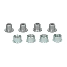 CHAINRING BOLT SET SHIMANO ALIVIO 4050 COMPATIBLE SLX M675 M8X7 (SET OF 4) - CHAINRING BOLT AND NUT