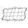 NET/THREAD SANDOW CARGO 380 X 760 mm WITH 12 CROCHETS METAL PLASTIFIES (SANDOW DIAMETER 4 mm) (PROTECTOR/RETAINING HELMET) -P2R