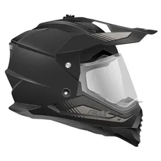 CASQUE CROSS/TRAIL ADX AC900 NOIR/ARGENT L (DOUBLE ECRAN) (ECE 22.06)