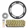 KIT CHAINE ADAPTABLE YAMAHA 125 WR X SUPERMOTO 2009>2016, 125 WR R 2009>2015 428 14x53 (DEMULTIPLICATION ORIGINE) -JT SPROCKETS
