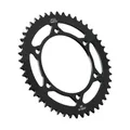 ADAPTABLE MOTORCYCLE REAR SPROCKET YAMAHA 600 XJ6 N DIVERSION 2009>2016 520 46 DTS STEEL BLACK (DIAMETER 130/150/10.5) -JT SPROCKETS