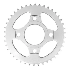 ADAPTABLE 50CC GEARED MOTORCYCLE REAR SPROCKET KYMCO 50 KPW 2013>2014/MASH 125 SEVENTY FIVE 2014>2016, 125 SCRAMBLER 2014>2016/BRIXTON 125 BX 2018>/DAELIM 125 DAYSTAR 428 42 DTS (DIAMETER 58/90/10.5) -AFAM