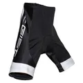 CYCLING SHORTS GIST JUNIOR WITHOUT BIB STRAPS BASE COOLMAX BLACK/WHITE 10/12 YEARS - 8113