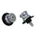 DIABOLO MOTO M8 ALU ANODISE TITANE (PAIRE) -AVOC