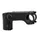 POTENCE VTT/URBAIN/TREKKING ERGOTEC REGLABLE SEPIA REHAUSSE ALU NOIR 31.8 L 110mm POUR FOURCHE 1"1/8 (HOMOLOGUE NIVEAU 4)