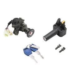CONTACTEUR A CLE SCOOT ADAPTABLE MBK 50 STUNT 2000>2003/YAMAHA 50 SLIDER 2000>2003 (AVEC SERRURE DE SELLE) -SELECTION P2R