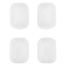 CABOCHON CLIGNOTANT SCOOT ADAPTABLE PEUGEOT 50 TREKKER, SQUAB, TKR AV+AR TRANSPARENT (x4) -REPLAY