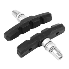 PORTE PATIN FREIN VTT V-BRAKE A VIS SYMETRIQUE P2R 70mm NOIR (1 PAIRE)