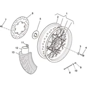 Roue arrière I