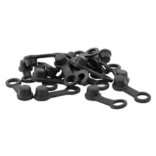 CAP/CAP SCREW OF BLEEDING BRAKE CALIPER FRONT/REAR BLACK (SOLD PER BAG OF 20) -P2R