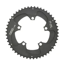 ROAD CHAINRING 5-BOLT DIA. 110 STRONGLIGHT CT2 SRAM 50T OUTER BLACK FOR RED/FORCE/RIVAL 11-SPEED (FOR INNER 34T)