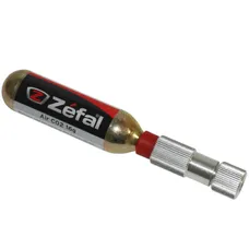 GONFLEUR ZEFAL EZ CONTROL (DEBIT ADJUSTABLE) WITH CO2 CARTRIDGE THREADED 16 g (VP/VS)