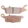 PLAQUETTE DE FREIN CL BRAKES POUR YAMAHA 700 YFM GRIZZLY 2007>, 550 YFM GRIZZLY 2007> AR GAUCHE (1 JEU DE 2 PLAQUETTES) (1195 ATV1)