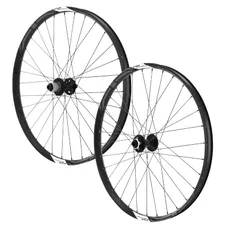 ROUES MTB DISC 27.5" FIR GALAXIUM E.BIKE DISC 6 HOLES BLACK CASSETTE SHIMANO SH 12/11/10/9-SPEED THRU AXLE 15/110 AND 12/148 HEIGHT/PROFIL 21 mm (PAIR) - TUBELESS READY E-BIKE