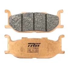 BRAKE PAD SET TRW FOR YAMAHA 500 TMAX 2001>2003 FRONT, 900 XJ S DIVERSION 1995>2003 FRONT, 1300 STRYKER 2011> FRONT, 950 XV BOLT 2014> FRONT, 400 MAJESTY 2004> FRONT (SINTERED METAL) (MCB640SRM)