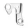 DERAILLEUR HANGER ALUMINIUM MARWI BMC/FELT/VOODOO/BULLS... GH-128 (SOLD INDIVIDUALLY CARDED)