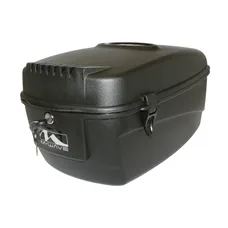 TOP CASE BICYCLE P2R P1 13L BLACK MOUNTING KIT CARRIER (42X24X26CM) WITH MOUNTING KIT 2 PLAQUES METAL