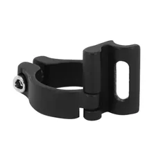 CLAMP FRONT DERAILLEUR BRASER NEWTON ALUMINIUM BLACK DIAMETER. 31,8 mm