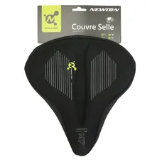 SADDLE COVER BICYCLE NEWTON GEL MEMOIRE OF FORME BLACK (245X230MM)