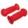 GRIP CITY IMPORT CHILDREN'S TYPE CHAMPIGNON RED L 100 mm DIAMETER 22.2 mm (PAIR)