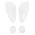 CABOCHON CLIGNOTANT SCOOT ADAPTABLE MBK 50 NITRO 1999>/YAMAHA 50 AEROX 1999> AV+AR TRANSPARENT (x4) -REPLAY