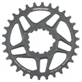 MTB CHAINRING DIRECT MOUNT FOR SRAM X01-XX1 STRONGLIGHT SINGLE ALUMINIUM BLACK 30T - OFFSET 3 mm 12-SPEED
